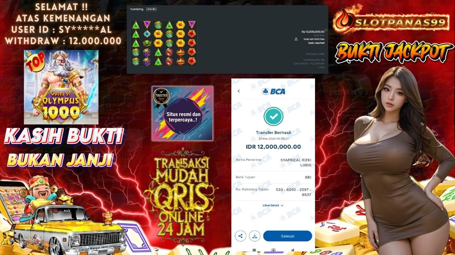 MOMOSLOTS JACKPOT SLOT GATES OF OLYMPUS 1000